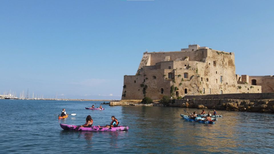 Brindisi: Kayaking at SantAndrea Island & Turtle Watching - Kayaking Alongside Alfonsino Castle