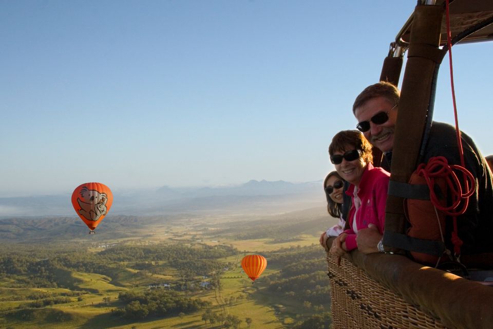 Brisbane: Hot Air Balloon Flight With Vineyard Breakfast - Key Points