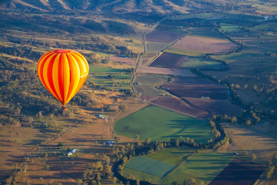 Brisbane: Hot Air Balloon Flight With Vineyard Breakfast - Customer Review and Rating