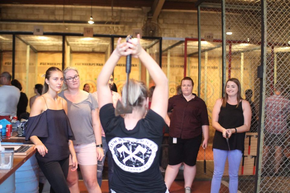 Brisbane: Lumber Punks Axe Throwing Experience - Key Points