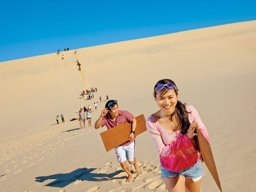 Brisbane: Tangalooma Desert Safari Day Cruise Transfers - Key Points