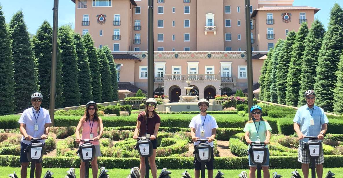 Broadmoor Hotel History Segway Tour - Tour Inclusions and Restrictions