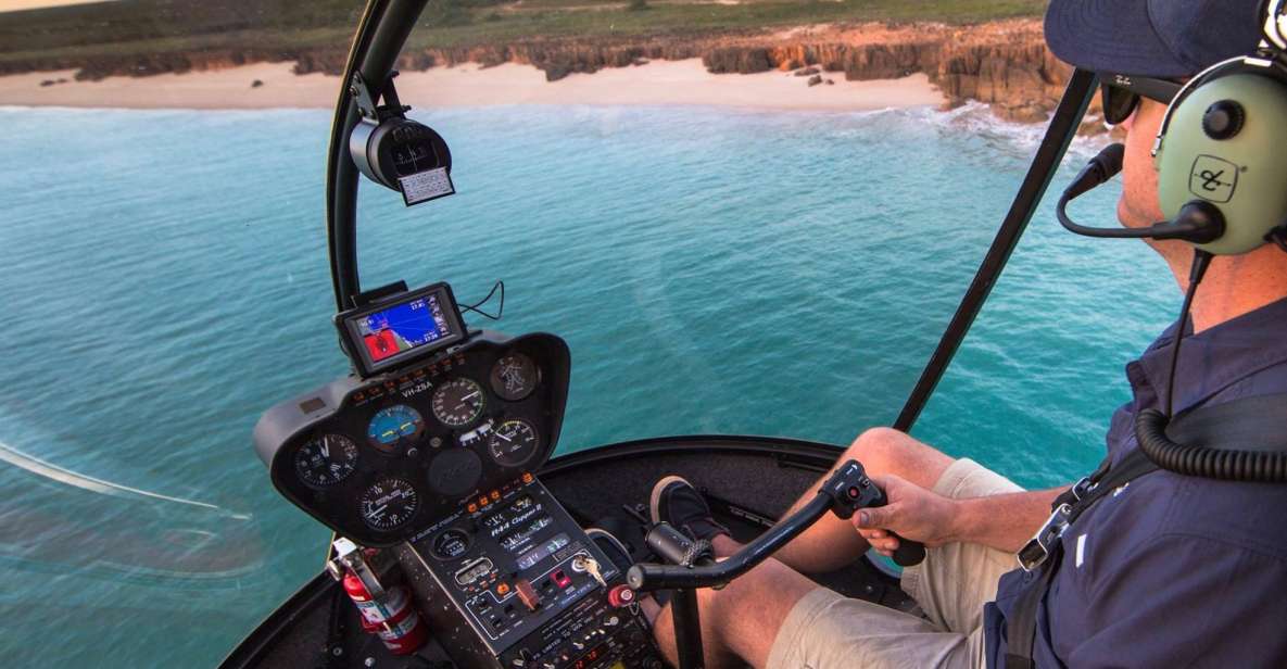 Broome: Cliffs & Coast 15 Minute Scenic Helicopter Flight - Quick Glimpse of Broome Jetty