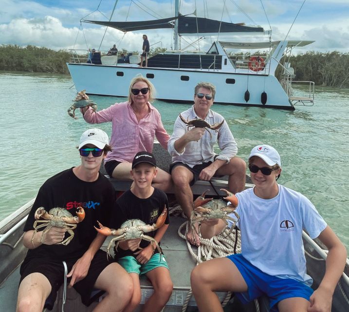 Broome: Mud Crabbing Boat Tour With Lunch and Transfers - Key Points