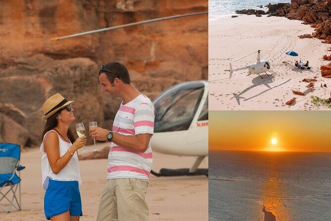 Broome: Romantic 45-Min Private Helicopter Flight & Beach Picnic - The Flight Start: Broome from Above