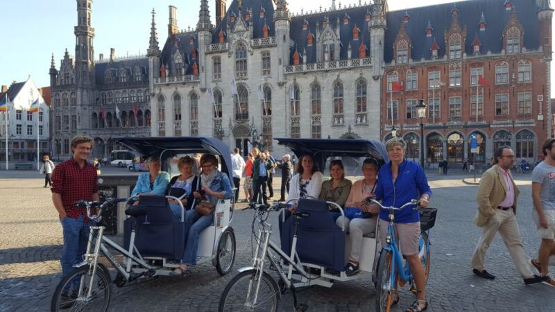 Bruges: Guided Rickshaw Tour - Key Points