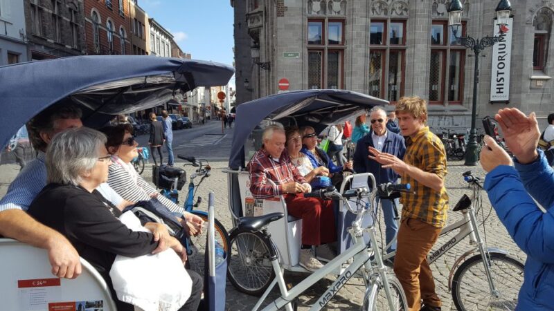 Bruges: Guided Rickshaw Tour - Customer Reviews and Ratings