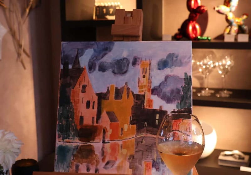 Bruges: Paint and Sip with Champagne and Chocolate - Key Points