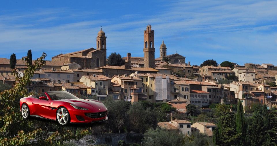 Brunello/Montalcino-Tour in Ferrari - Itinerary Overview
