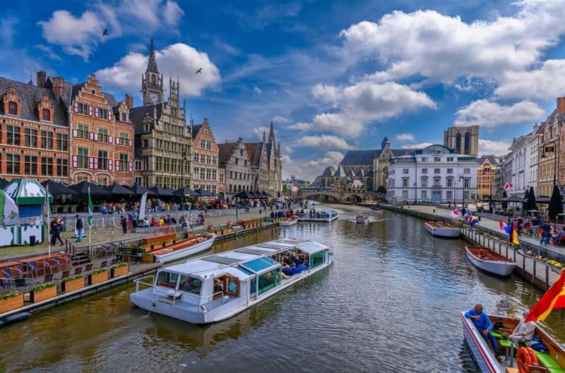 Brussels: Bruges & Ghent Tour with Cruise & Chocolate Visit - Midday Transfer and Ghents Canal Charm