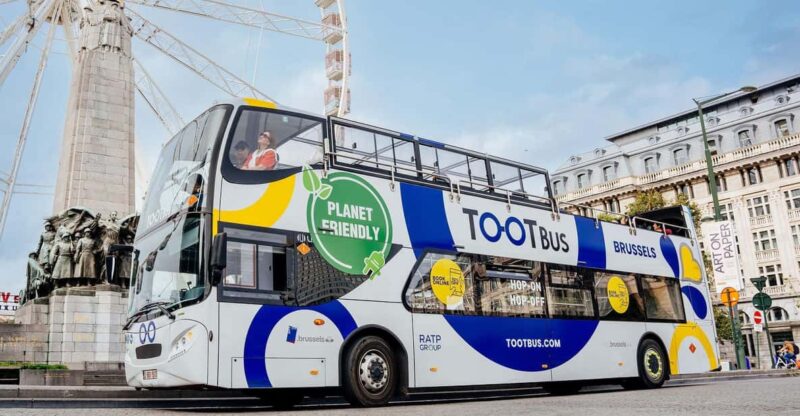 Brussels: Hop-On Hop-Off Bus Tour& Belgian Beer World Museum - Key Attractions