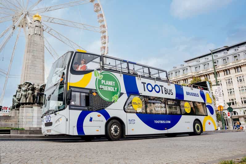 Brussels: Hop-On Hop-Off Bus Tour& Belgian Beer World Museum - Audio Guide Features