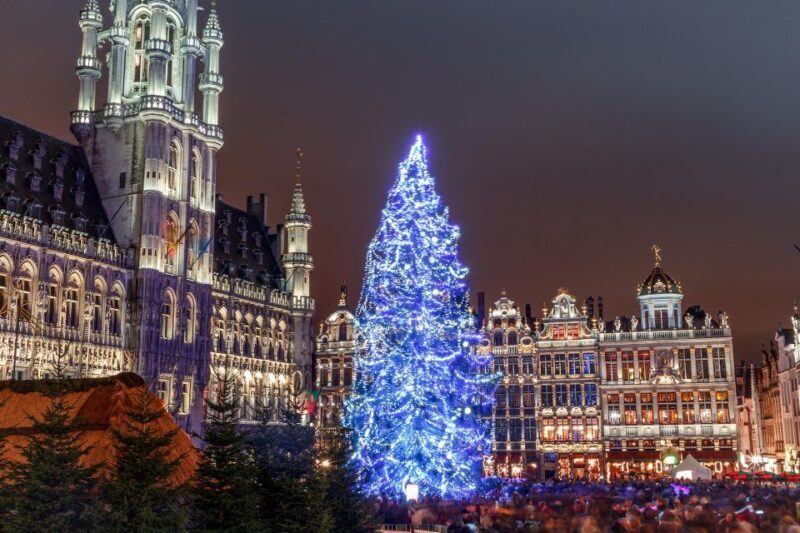 Brussels: Open Top Christmas Lights Tootbus Tour - Key Points