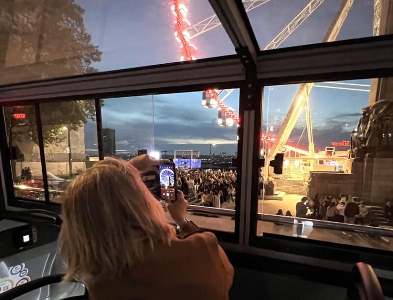Brussels: Sunset Bus Tour and The View Ferris Wheel - Good To Know