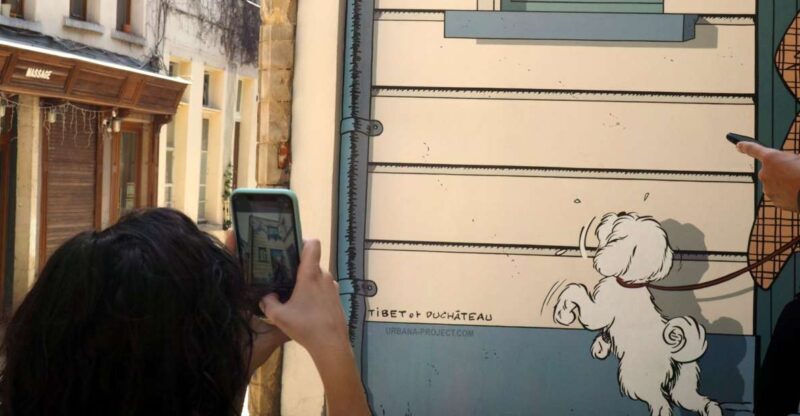 Brussels: The comic book walls walking tour - Key Points