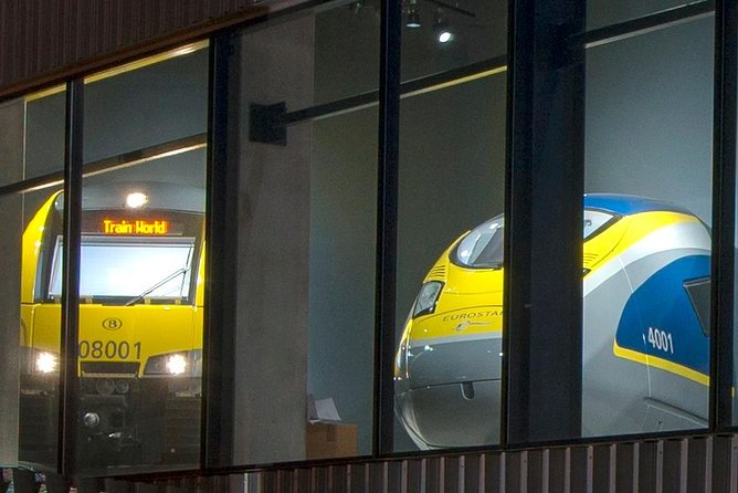 Brussels Train World Museum Entrance Ticket - App and Audio Guide