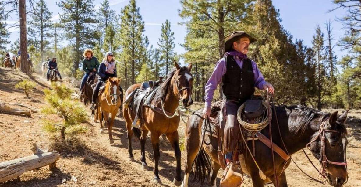 Bryce Canyon City: Horseback Riding Tour in Red Canyon - Included Equipment and Amenities