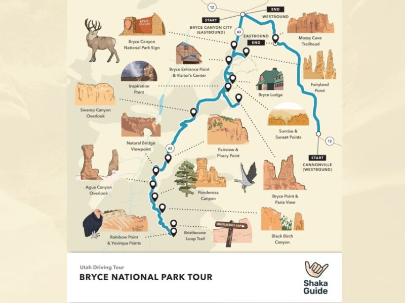 Bryce Canyon National Park: Full-Day Audio Driving Tour - Important Information