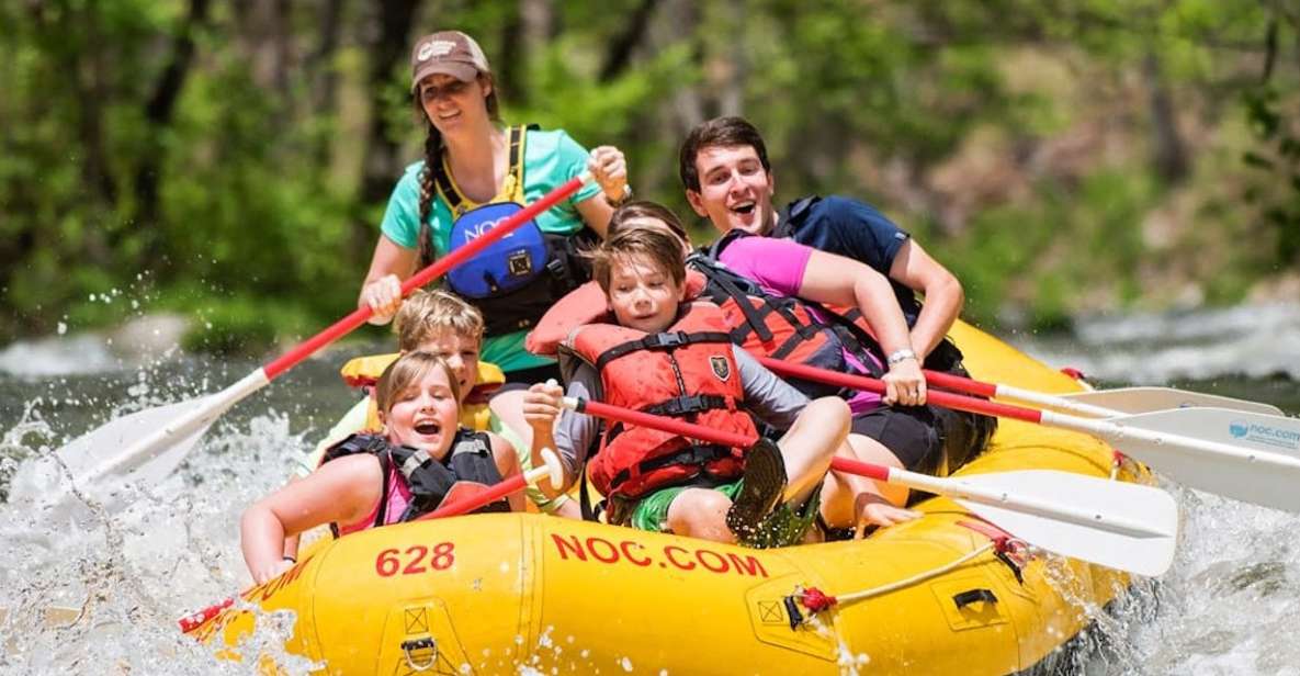 Bryson City: Nantahala River Guided Whitewater Rafting Trip - Guided Tour Experiences