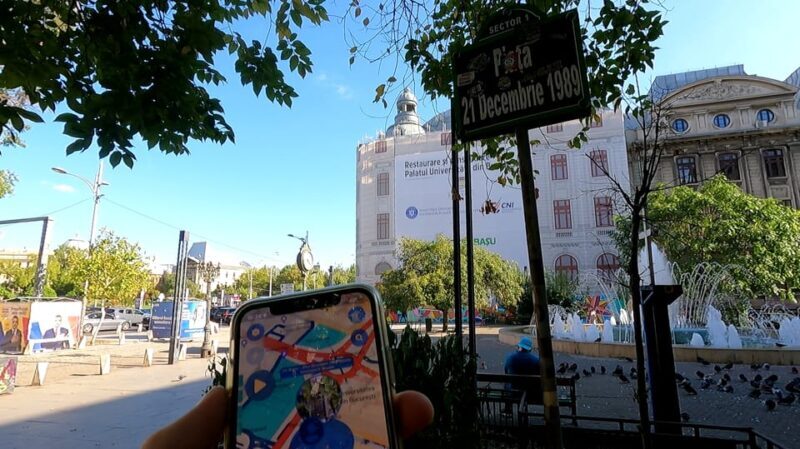 Bucharest 1989 Revolution Walking Tour with Smartphone App - Key Points