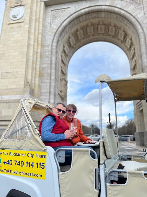 Bucharest: Tuk Tuk Romantic Tour With Minibar - Unique Experience Highlights