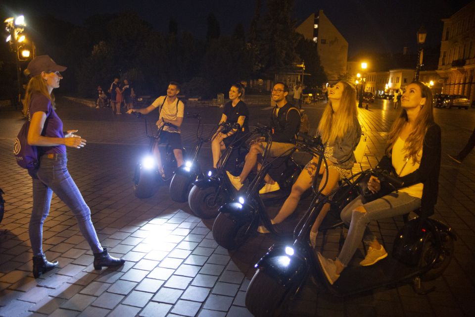 Budapest: Buda Castle E-Scooter Evening Tour - Key Points: