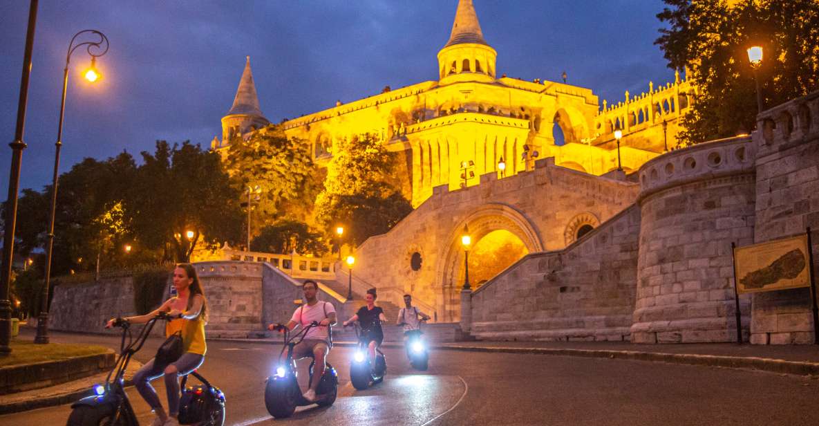 Budapest: Buda Castle E-Scooter Evening Tour - The Highlights and Unique Features