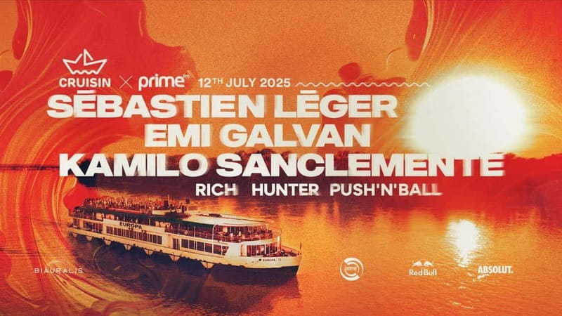Budapest: Cruisin' Boat Party x Prime FM | Sébastien Léger - Practical Tips for Booking
