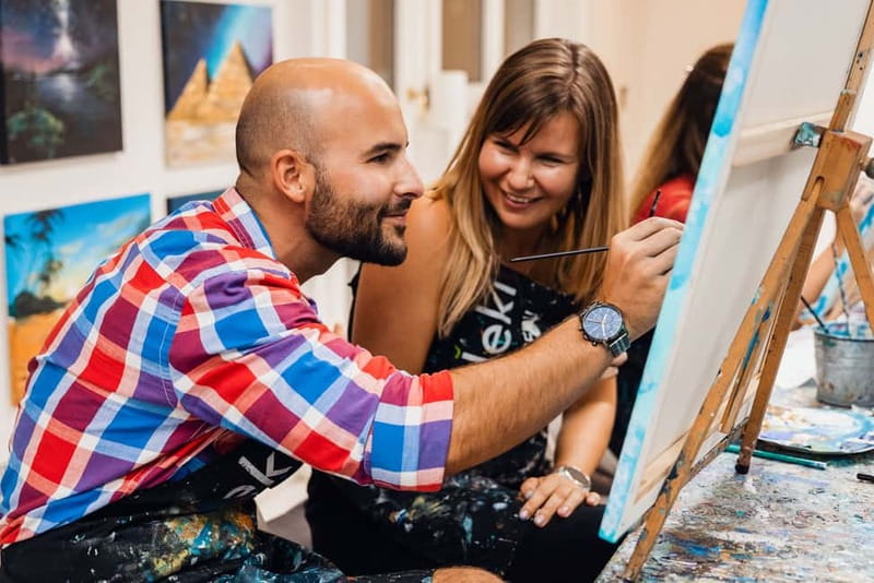 Budapest: Paint and sip experience - The Itinerary Breakdown