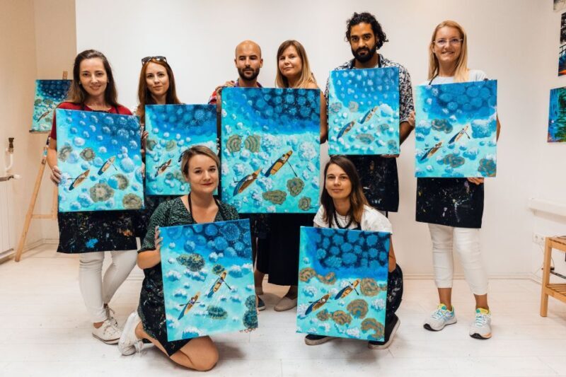 Budapest: Paint and sip experience - The Artistic Experience and What You’ll Take Home