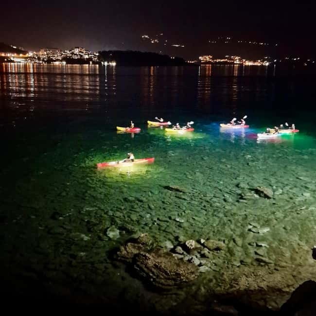 Budva: 2-Hour «Night Lights» Kayak Tour - Comfort and Safety