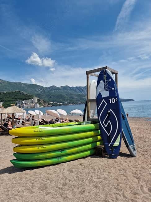 Budva: Kayak or SUP Rental with Training and Routes - A Practical Look at the Experience