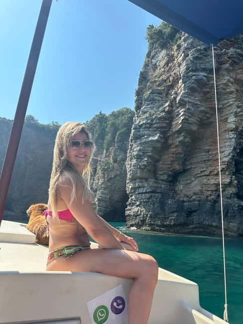 Budva: Private 5 hour boat trip: Beach hopping tour - The Itinerary in Detail