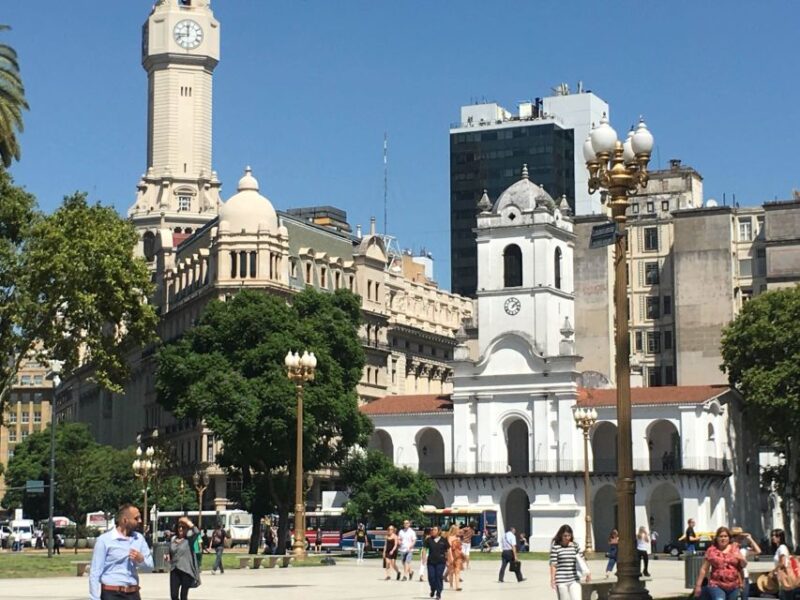 Buenos Aires: Small Group Tour in the Morning & Sunset Open Bar Cruise in the Evening - Morning Tour Details