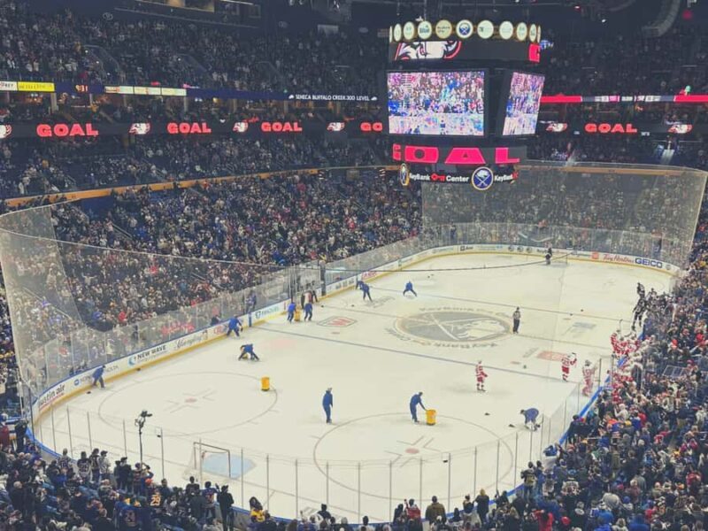 Buffalo: Buffalo Sabres Ice Hockey Game Ticket - The Fan Experience: Cheers, Chants, and Local Pride
