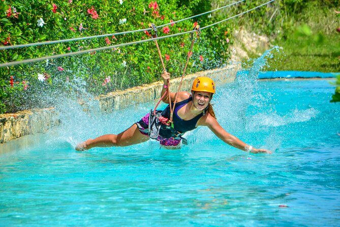 Buggy Adventure, Zipline Mega Splash and Waterfall Pool at Bavaro Adventure Park - Key Points