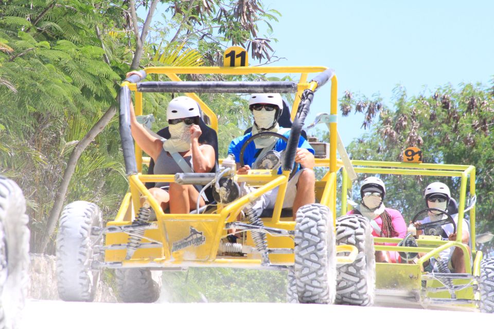 Buggy Ride, Zipline Splash & Waterfall Pool Combo With Lunch - Key Points
