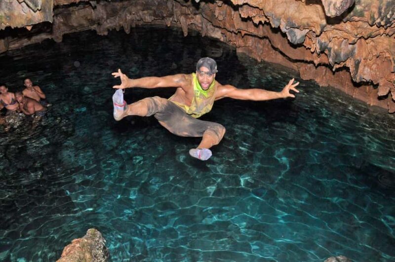 Buggy Tour Punta Cana Macao Beach and Taino Cave Guided - Key Points