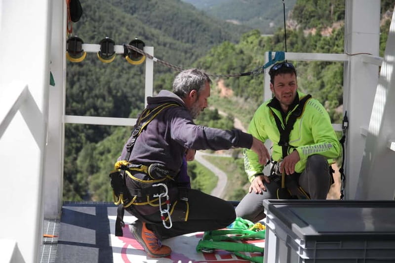 Bungee Jump from 122m + Transport from Barcelona - Transport and Logistics: Making It Easy