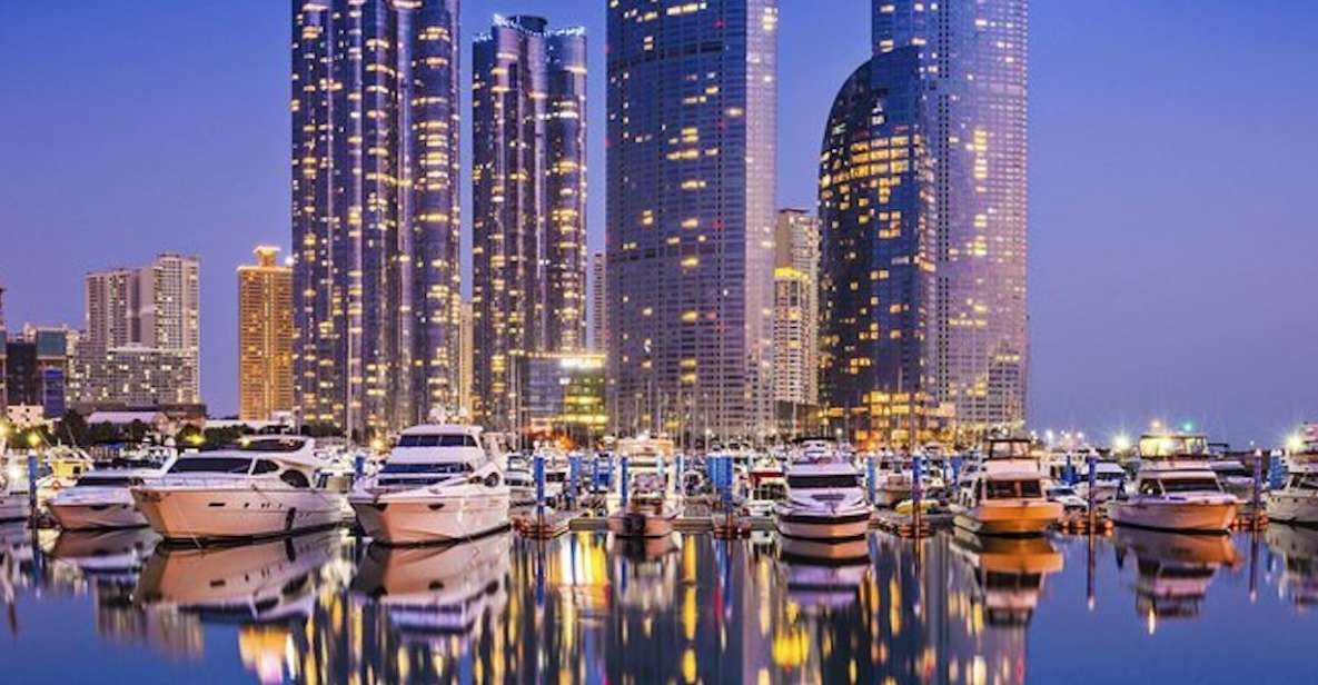Busan: Night Viewpoints With Evening Cruise W/ Fireworks - Busan Cinema Centres Visual Displays
