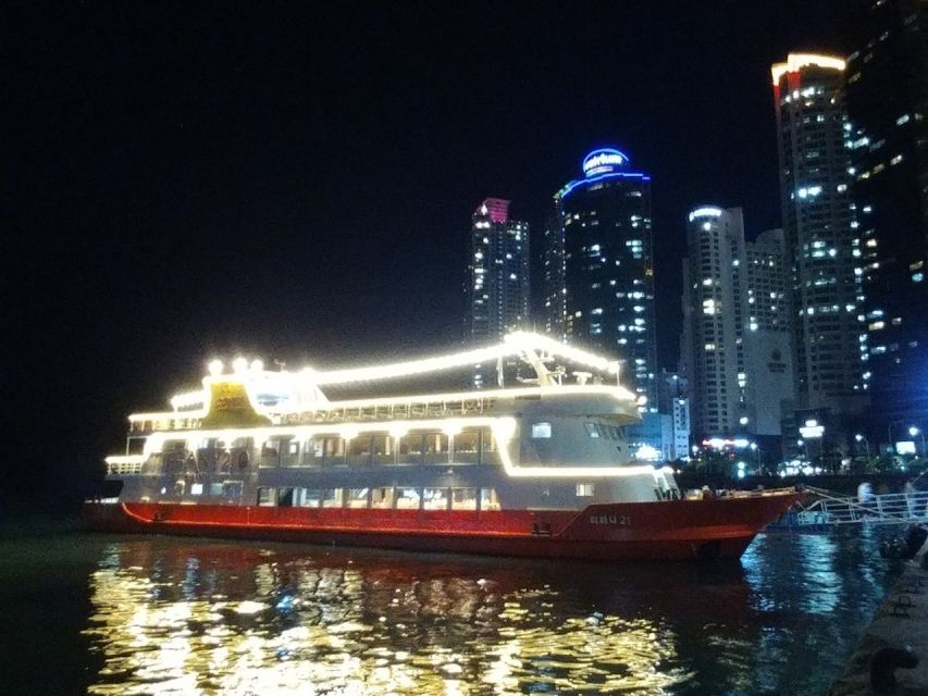 Busan: Night Viewpoints With Evening Cruise W/ Fireworks - Booking Options and Cancellation Policy