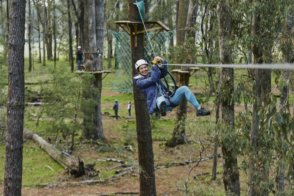Busselton: Forest Adventure With Zip Lining and Rope Course - Location and Pricing