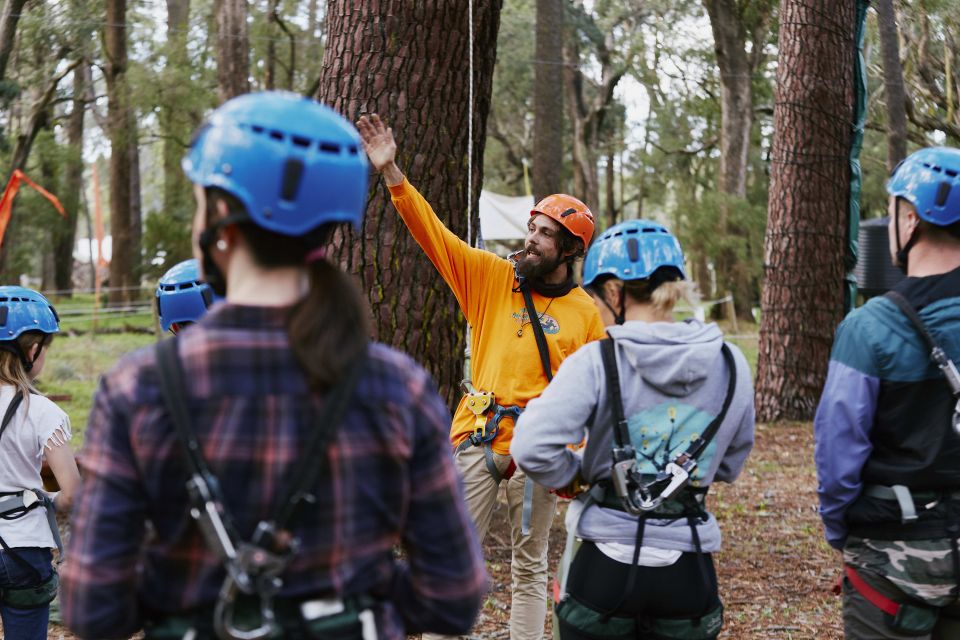 Busselton: Forest Adventure With Zip Lining and Rope Course - Important Safety Information