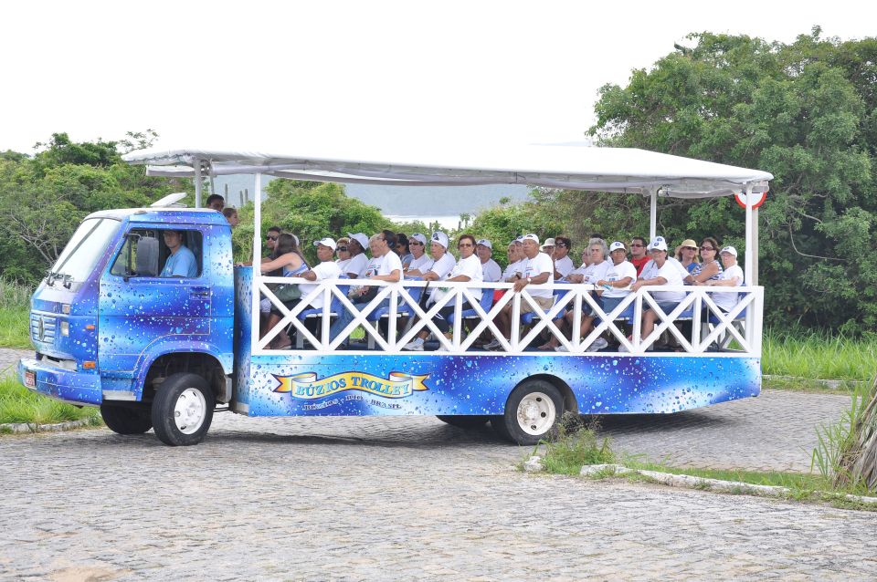 Buzios: City Tour by Trolley With 12 Beaches and Pickup - Beaches Visited