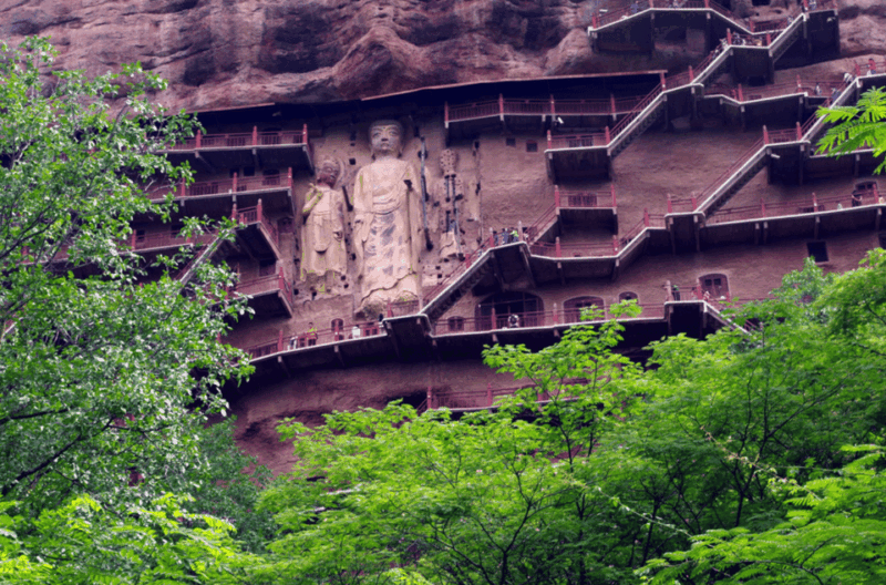 By Bullet Train From Lanzhou to Tianshui Maiji Grottoes Tour - Guided Experience