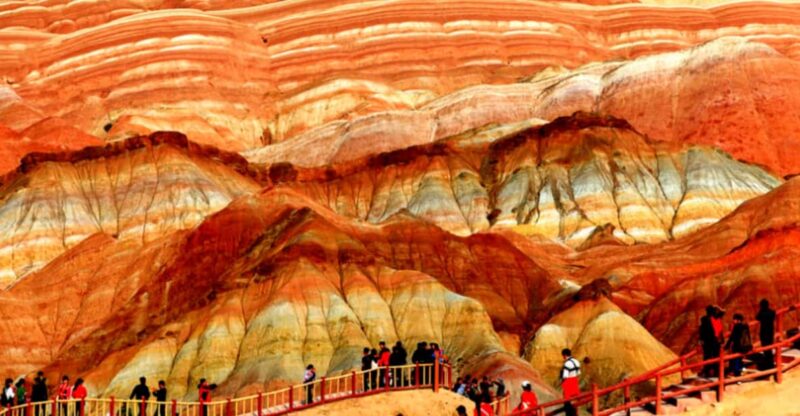 By Bullet Train From Lanzhou to Zhangye Rainbow Mountain - Highlights and Experience