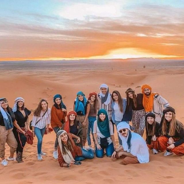 By GROUP 2-Day Tour From Fes to Fes - Merzouga Luxury Camps - Itinerary Highlights