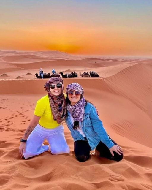 By GROUP 2-Day Tour From Fes to Fes - Merzouga Luxury Camps - Camel Ride and Sunset Viewing