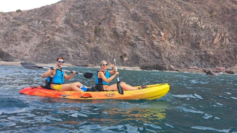 Cabo De Gata: Kayak & Snorkel Excursion in Natural Park - Inclusions and Exclusions