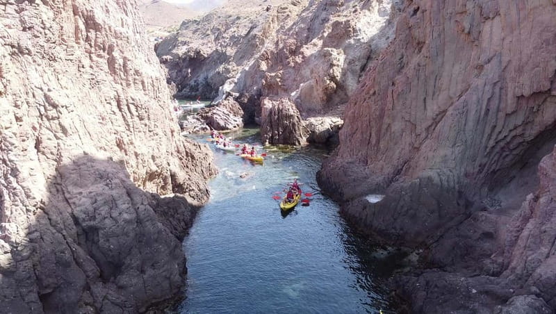 Cabo de Gata: Kayaking and snorkeling excursion - The Itinerary in Detail